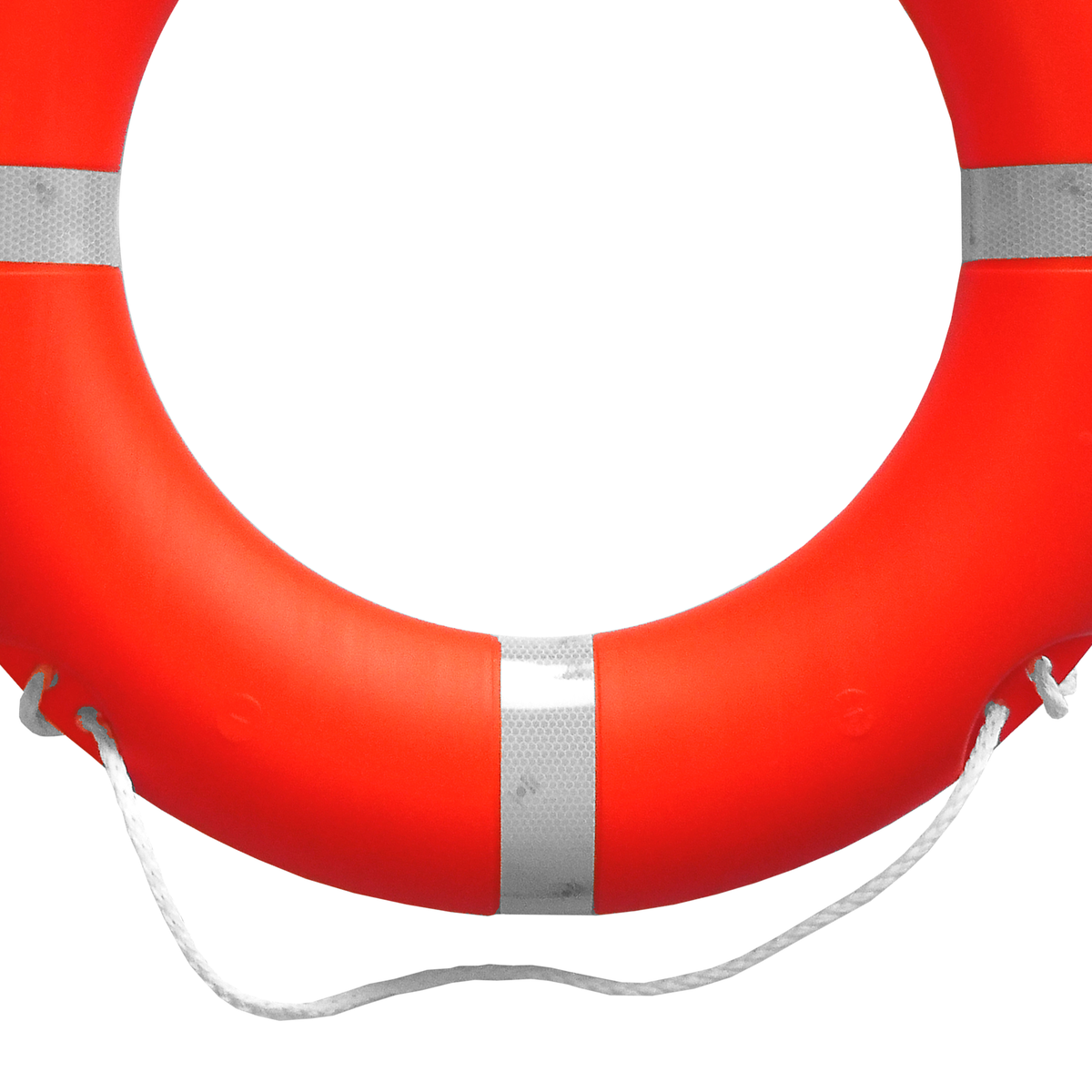 SOLAS-livbøye med holder – 75 cm / 2,5 kg